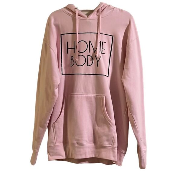 NWOT Home Body Pale Pink Hoodie - Picture 1 of 7